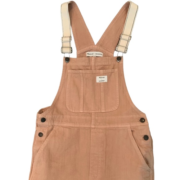 Madewell x Backdrop Studio Hours Garment-Dyed Overalls - Picture 3 of 5